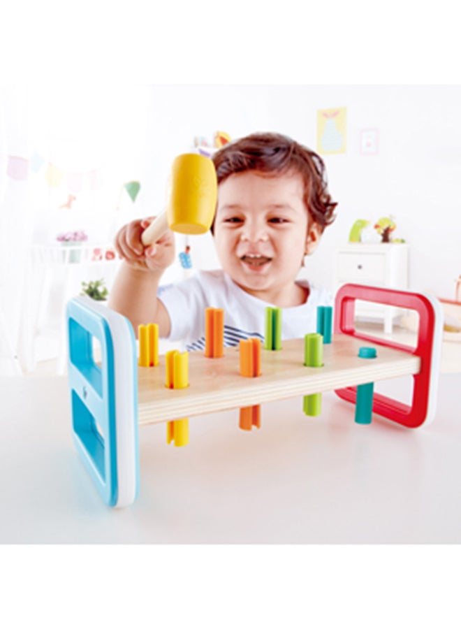 Hape Rainbow Pounders 23 x 10.7 x 10.2cm - Image 1