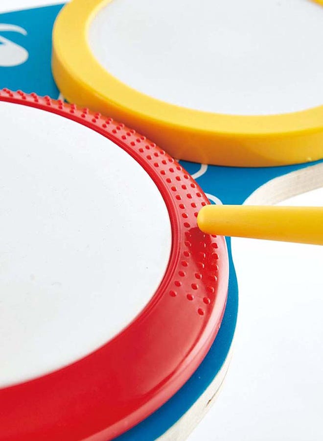 Hape Drum And Cymbal Set 41.5 x 38 x 47cm - Image 2