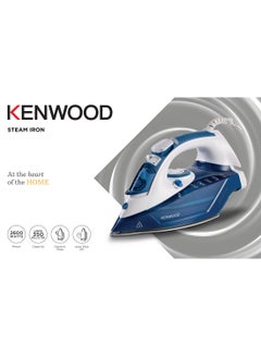 Steam Iron, Ceramic Plate, Auto Shut Off, 140G Steam Shot, Anti Drip, Spray Function, 350 ml 2600 W STP75.000WB Blue - pnsku/N46713552A/45/_/1715000360/dcea4af4-3810-40ed-a324-e867d57d0e5e