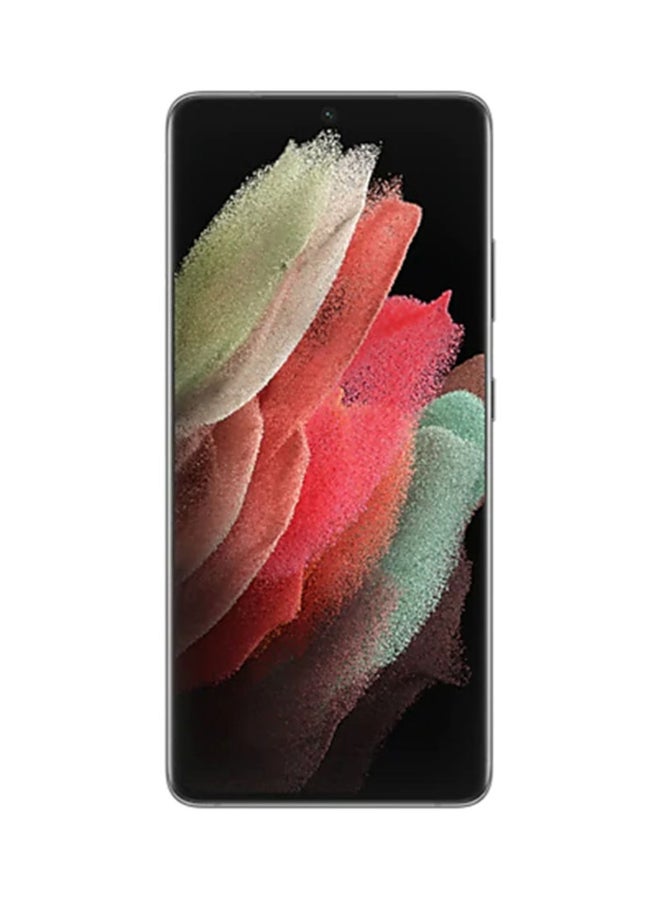 سامسونج مُجدد - هاتف جالاكسي S21 ألترا ثنائي الشريحة بذاكرة رام بسعة 128 جيجابايت وذاكرة داخلية بسعة 128 جيجابايت ويدعم تقنية 5G - إصدار الشرق الأوسط، بلون أسود فانتوم - Image 2