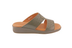Stylish Slip-On Casual Sandals Grey