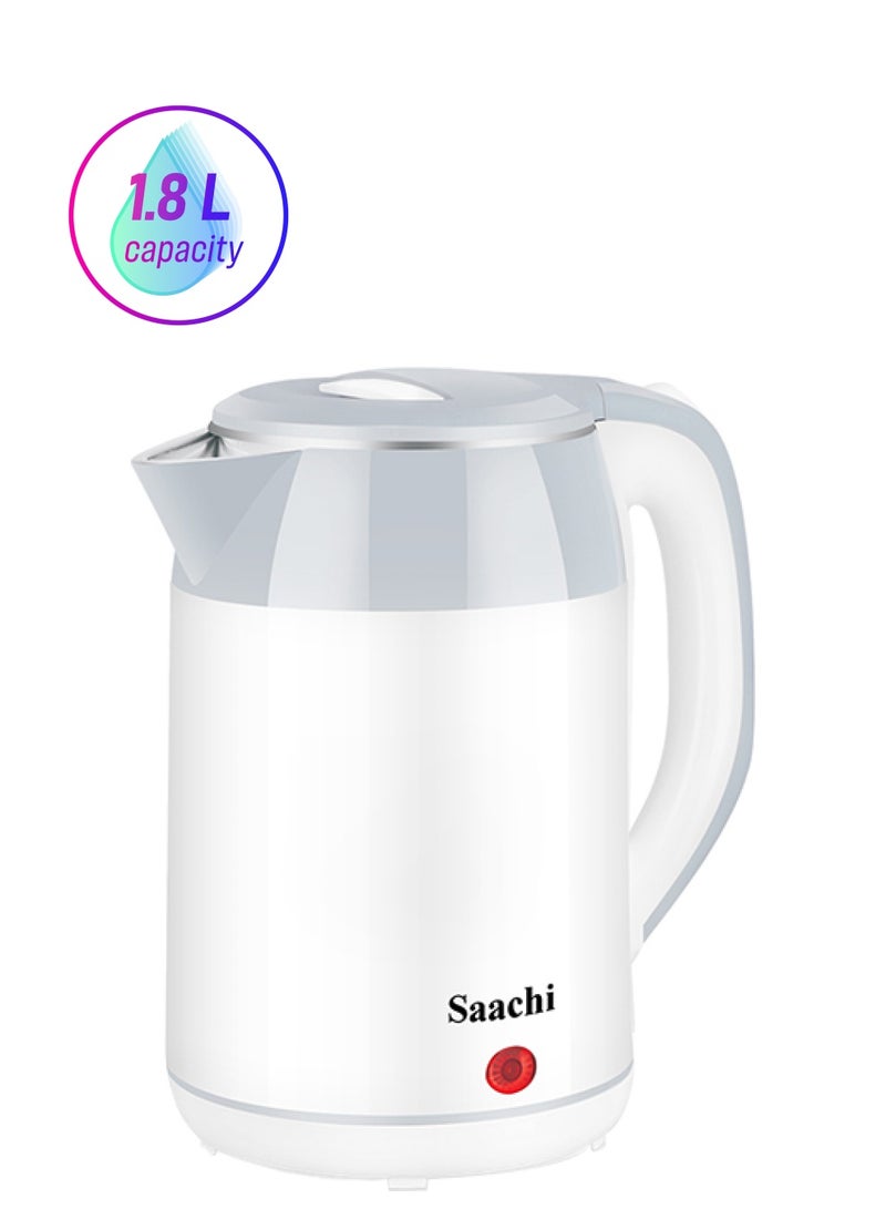 ساتشي غلاية كهربائية سعة 1.8 لتر بنظام غليان سريع 1.8 L 2200 W NL-KT-7749-WH أبيض - Image 1