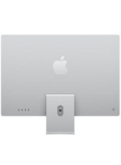 Apple iMac All In One Desktop With 24-Inch Retina 4.5K Display, M1 Chip With 8‑Core CPU And 8‑Core GPU Processer/8GB RAM/256GB SSD/Integrated Graphics English Silver  - Image 4