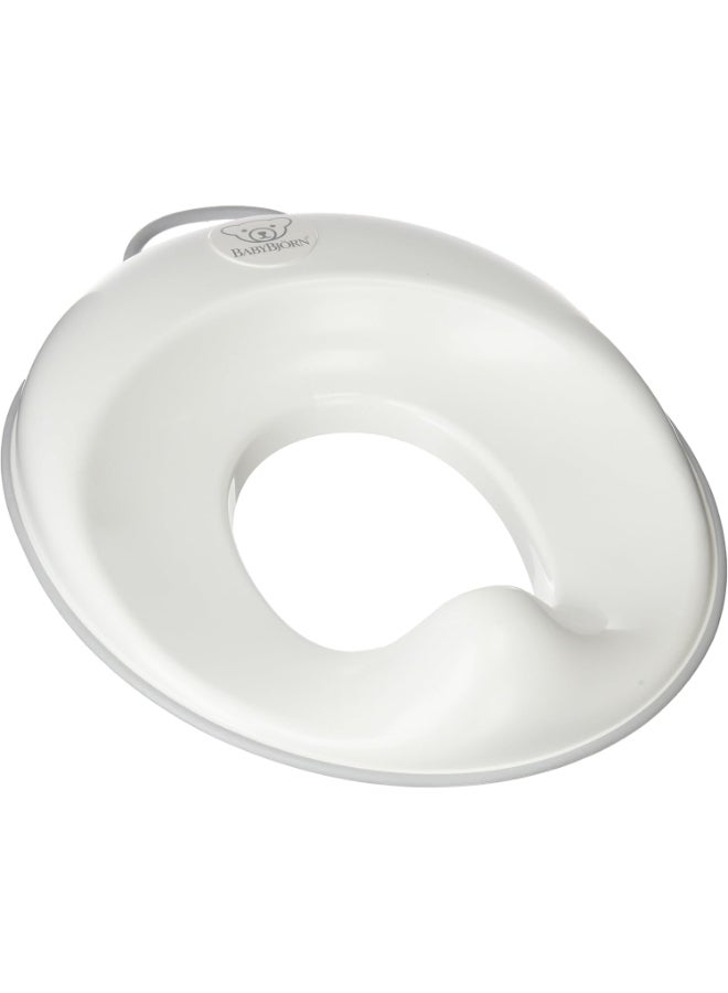 BABYBJORN - Baby Toilet Training Seat - White, Grey - Image 1