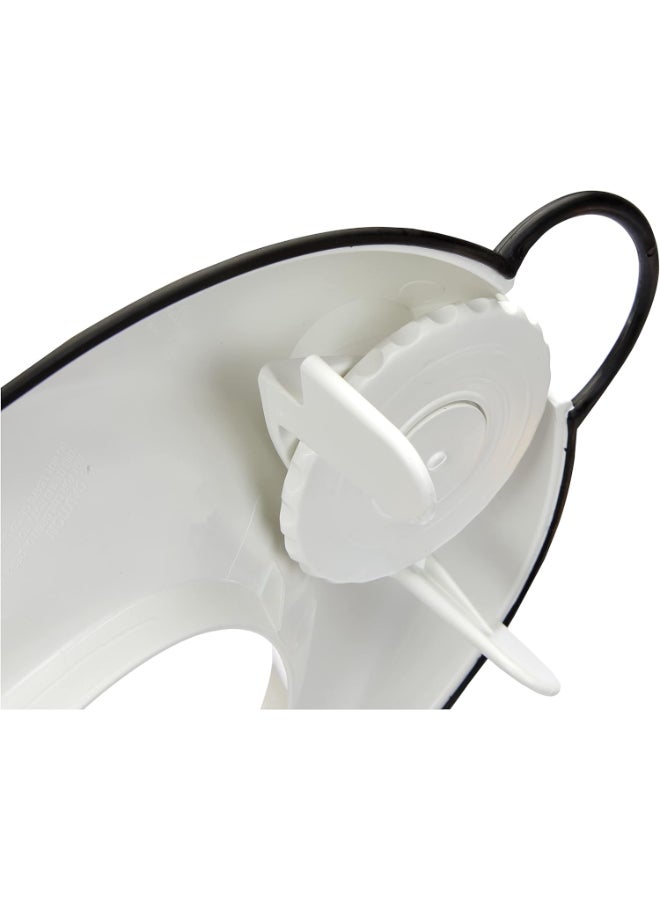 BABYBJORN - Baby Toilet Training Seat - White And Black - Image 1