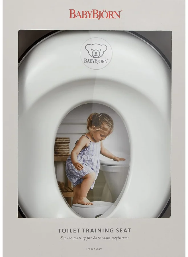 BABYBJORN Baby Toilet Training Seat - White And Black