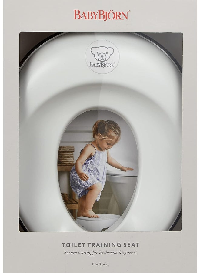 BABYBJORN - Baby Toilet Training Seat - White And Black - Image 1