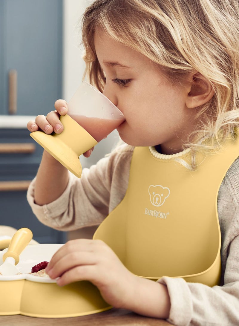BABYBJORN - Pack Of 5 Baby Dinner Set Powder Yellow - Image 1
