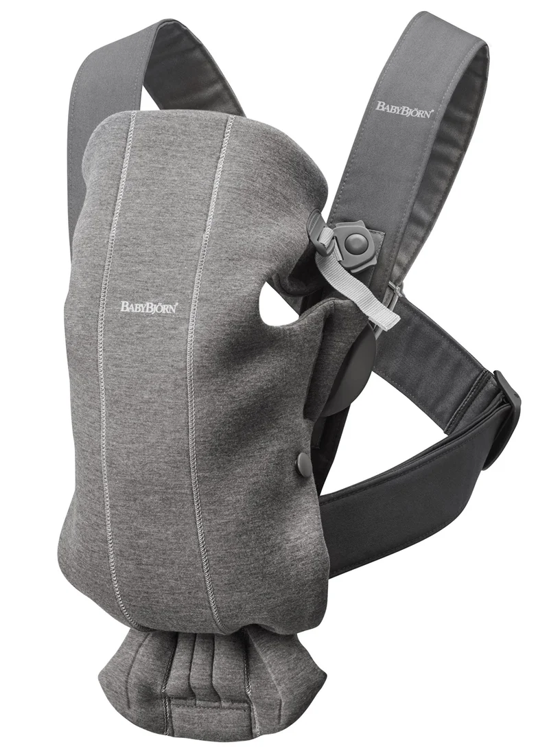 BABYBJORN Baby Carrier Mini, 3D Jersey - Dark Grey