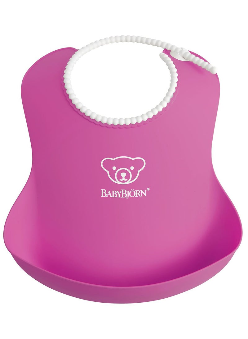 BABYBJORN - Baby Feeding Bib Purple - Image 1