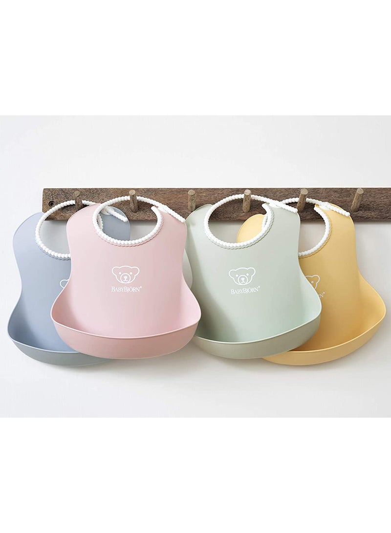 BABYBJORN - Baby Feeding Bib Purple - Image 1