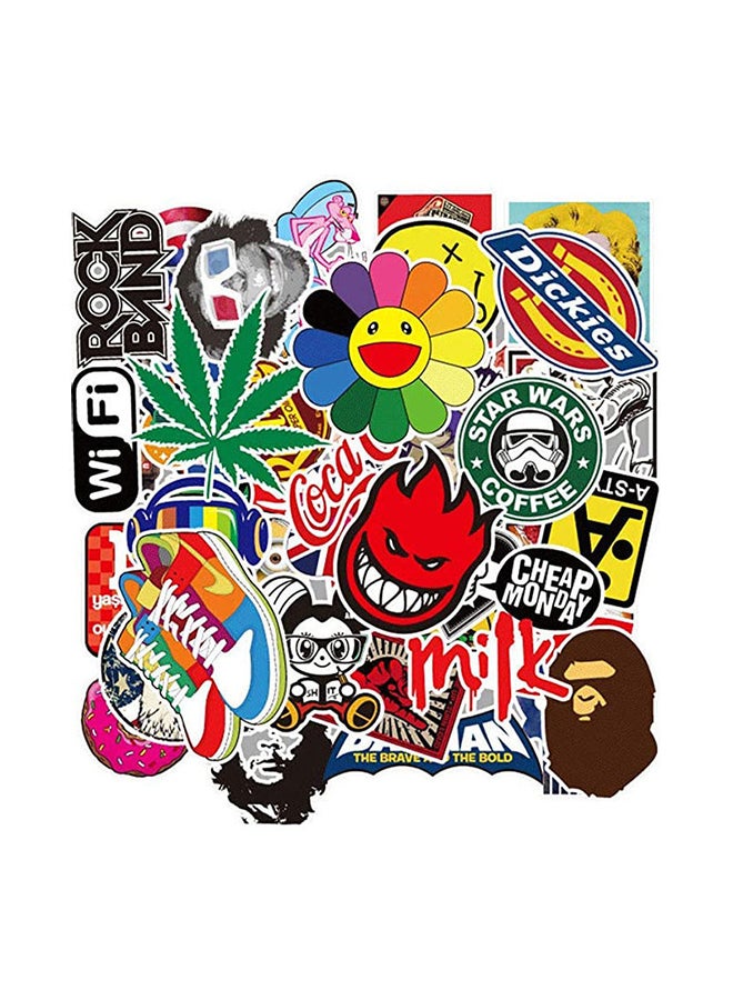 100-Piece Waterproof Cartoon Sticker - Image 2