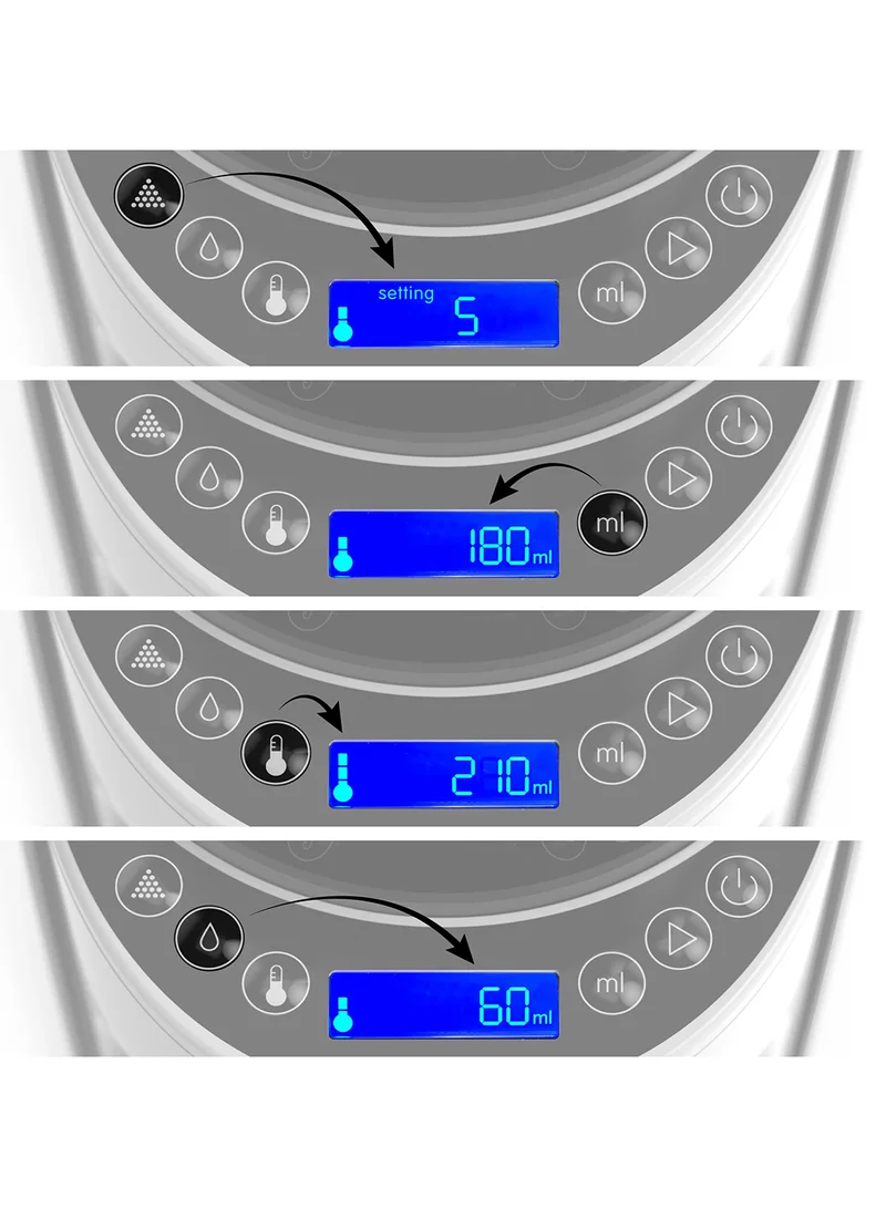 BABYBJORN Bouncer Bliss - Grey, Portable and Lightweight Rocking Seat, Adjustable Seat, 0-2 Years