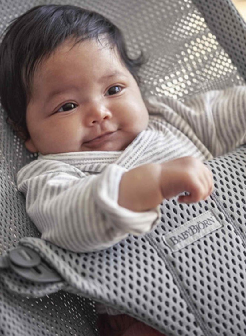 BABYBJORN - Baby Bouncer Bliss Mesh - Grey - Image 1