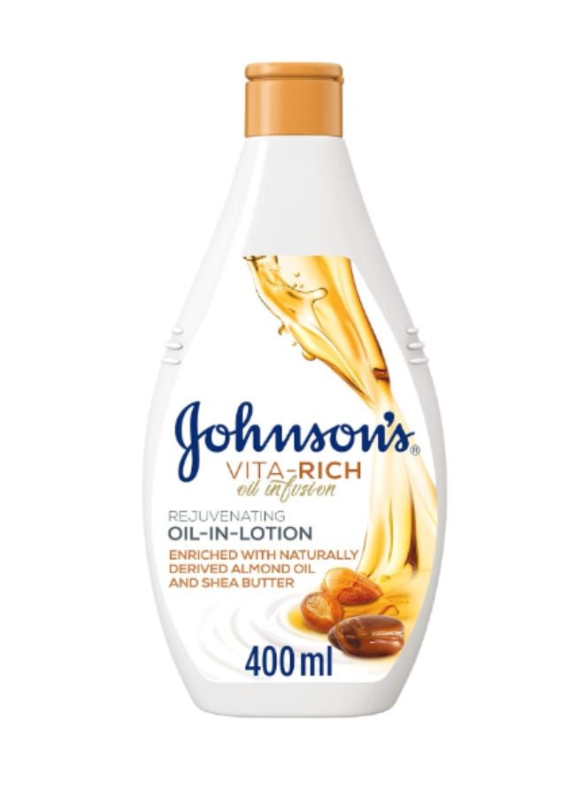 Johnson's Rejuvenating Oil In Lotion 400ml 