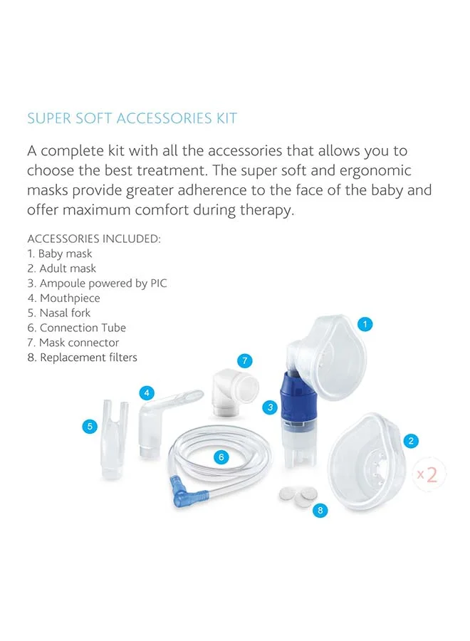 Chicco Super Soft Nebulizer Accessories Kit 0M+