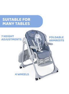 Chicco Polly Easy Highchair 6M-3Y, Pinguin  - Image 2