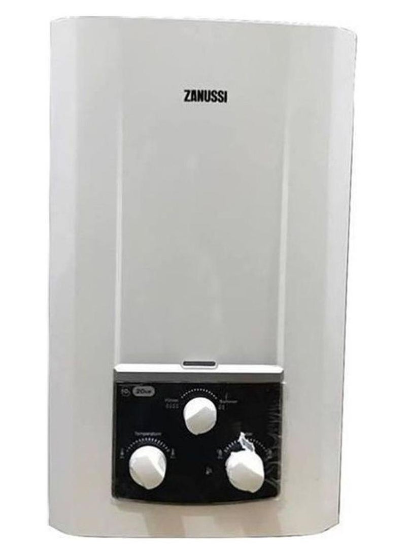 Zanussi gas Water Heater 10 Liter ZYG10113WL White - Image 1