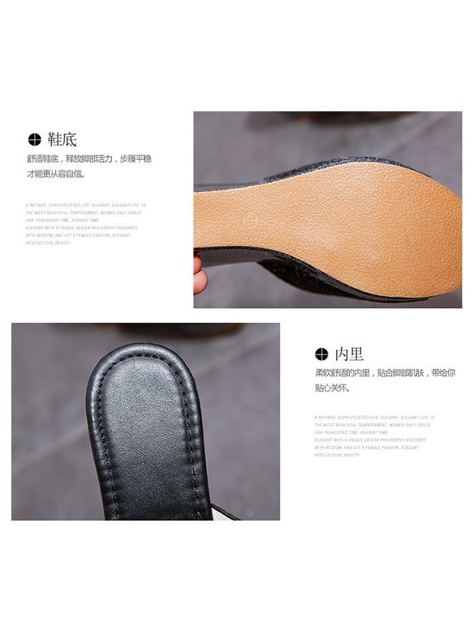 Wedge Sandals Black  - Image 1