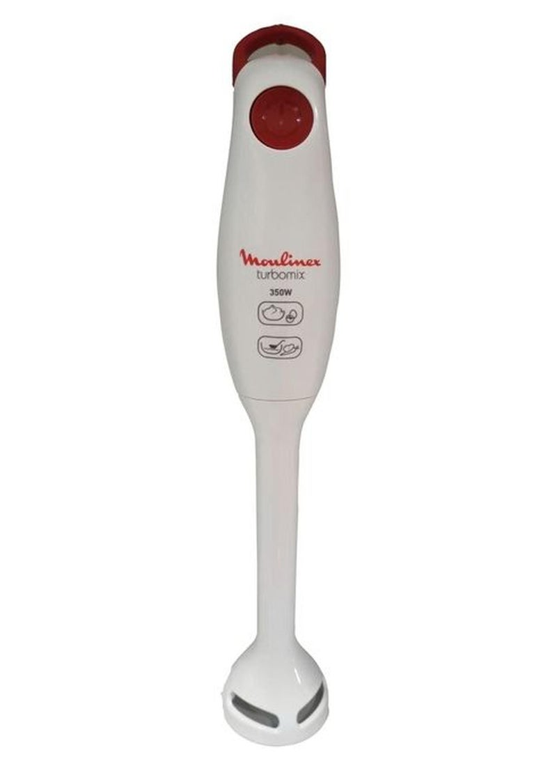 Moulinex Turbomix Plus Hand Blender, 350 W DD1001EG/98 White/Red - Image 1