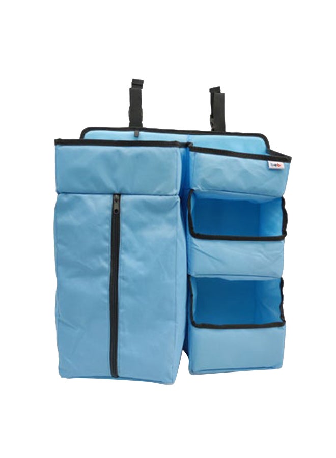 Bebi - Hanging Diaper Organizer For Cribs/Car Seat/Playpen With Multiple Compartments For Nappy Changing Essential For Babies Assorted - Image 1