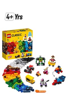 11014 Classic Bricks And Wheels 11014 Kids’ Building Kit For Kids 4+ Years (653 Pieces) 11014 653 4+ Years