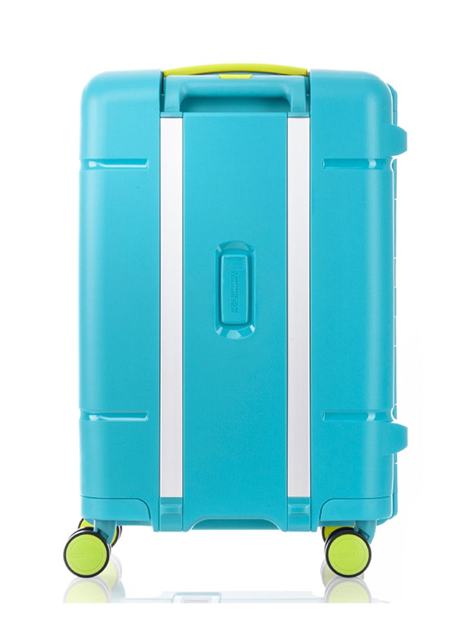 AMERICAN TOURISTER Trigard Spinner Small Cabin Luggage Trolley Blue - Image 4