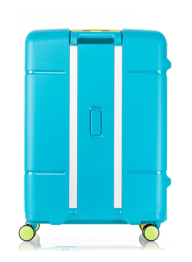 AMERICAN TOURISTER Trigard Spinner Medium Check-In Luggage Trolley Blue - Image 4