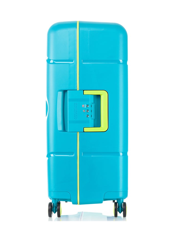 AMERICAN TOURISTER Trigard Spinner Medium Check-In Luggage Trolley Blue - Image 2