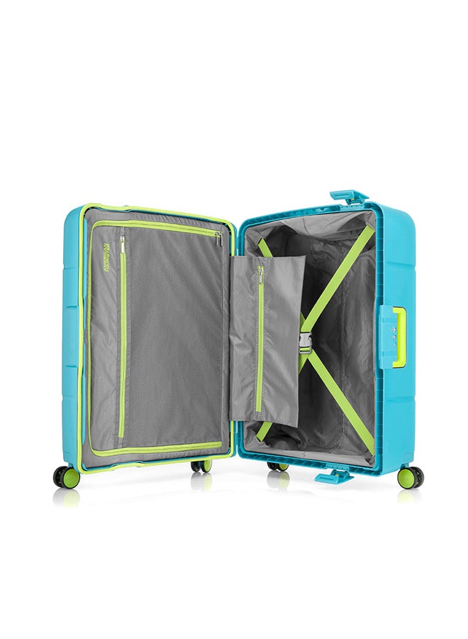 AMERICAN TOURISTER Trigard Spinner Luggage Trolley Blue - Image 5