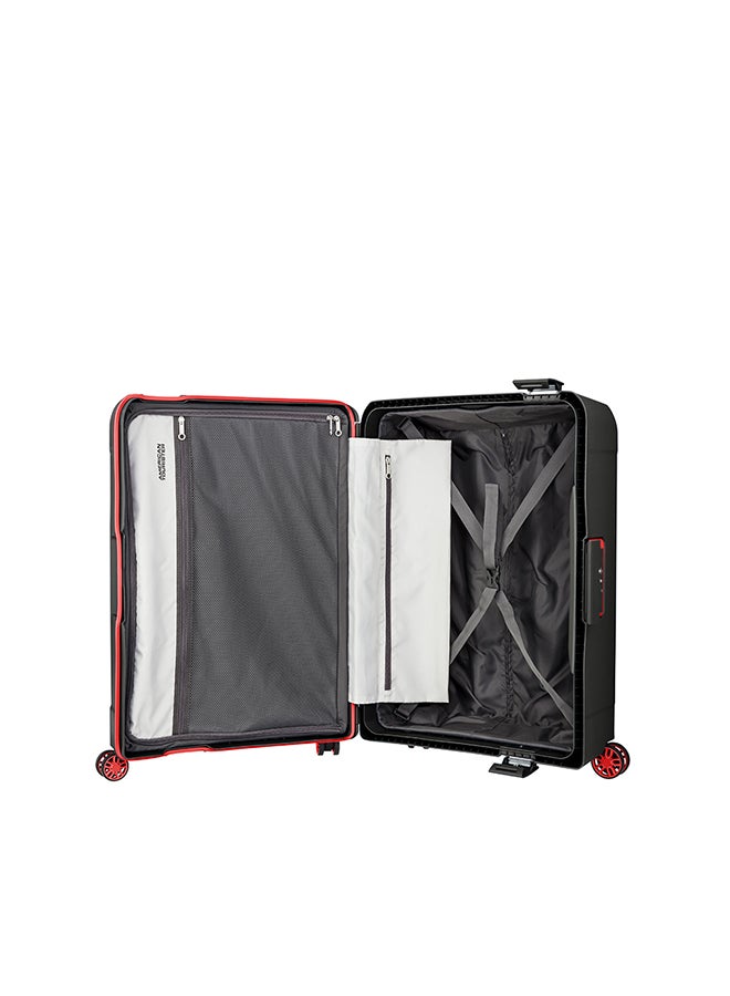 امريكان توريستر حقيبة أمتعة ترايبوس بعجلات دوارة للسفر بحجم متوسط رمادي داكن - Image 5