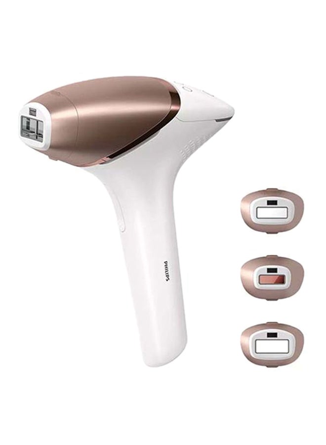 Lumea IPL 9000 Series Hair removal device with SenseIQ BRI955/60, 2 Years Warranty White/Rose Gold 11.7*26.8*25.4cm 