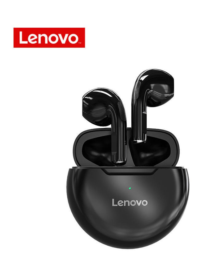 Lenovo LivePods HT38 TWS Bluetooth 5.0 Earphone Mini Portable Earbuds 9D Stereo Waterproof Sport Headphone with Mic Black - Image 1