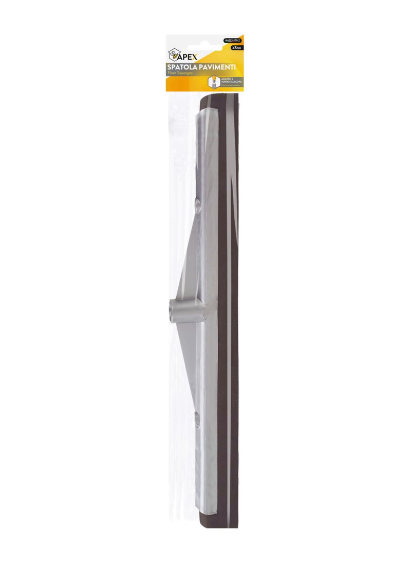 APEX Plastic Floor Squeegee Black/Grey 45cm - Image 5