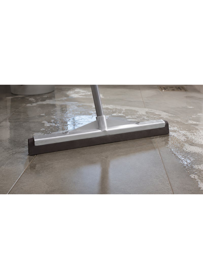 APEX Plastic Floor Squeegee Black/Grey 45cm - Image 3