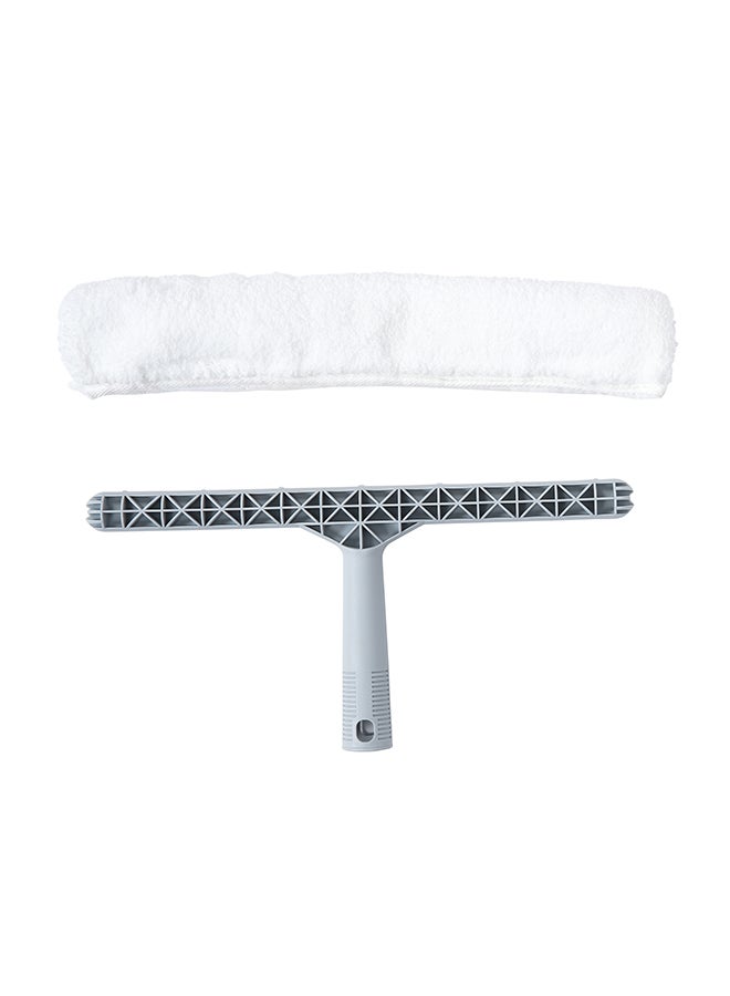 APEX Professional Window Washer With Microfibre Grey/White 35cm  - Image 3