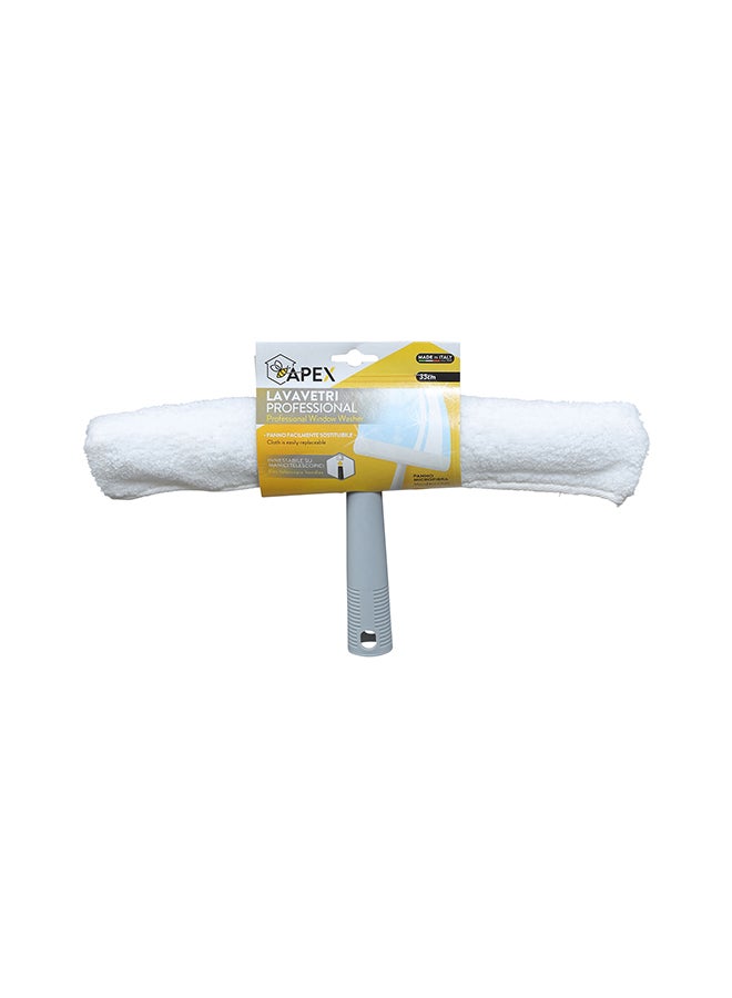 APEX Professional Window Washer With Microfibre Grey/White 35cm  - Image 5