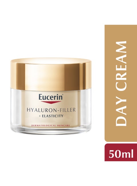 Hyaluron Filler + Elasticity Anti-Aging Face Day Cream With Hyaluronic Acid And Collagen Spf 15 Clear 50ml