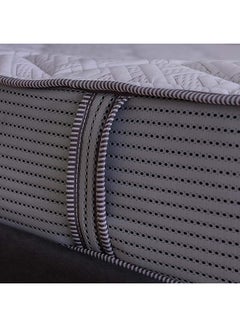 DANUBE HOME Nature Latex with Pocket Spring King Mattress Medium Firm Feel White 200x180x25cmcm  - Image 3