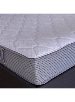 DANUBE HOME Nature Latex with Pocket Spring King Mattress Medium Firm Feel White 200x180x25cmcm  - Image 5