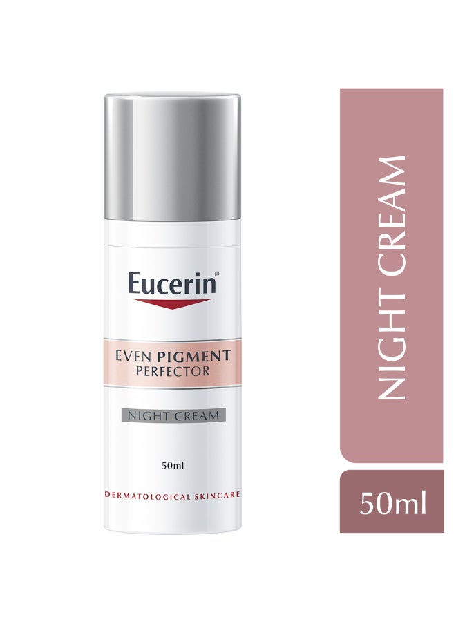 Even Pigment Perfector Face Night Cream With Thiamidol Moisturizer For All Skin Types Clear 50ml 