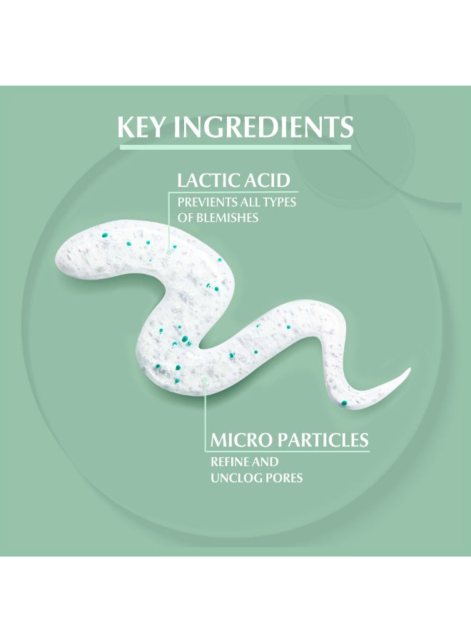 Eucerin Dermopurifyer Oil Control Facial Scrub For Blemish And Acne-Prone Skin With Lactic Acid Clear 100ml  - Image 4