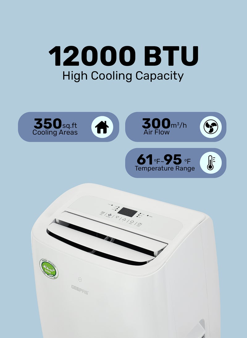 جيباس مكيف الهواء المحمول 2150 W GACP1216CU أبيض  - Image 4