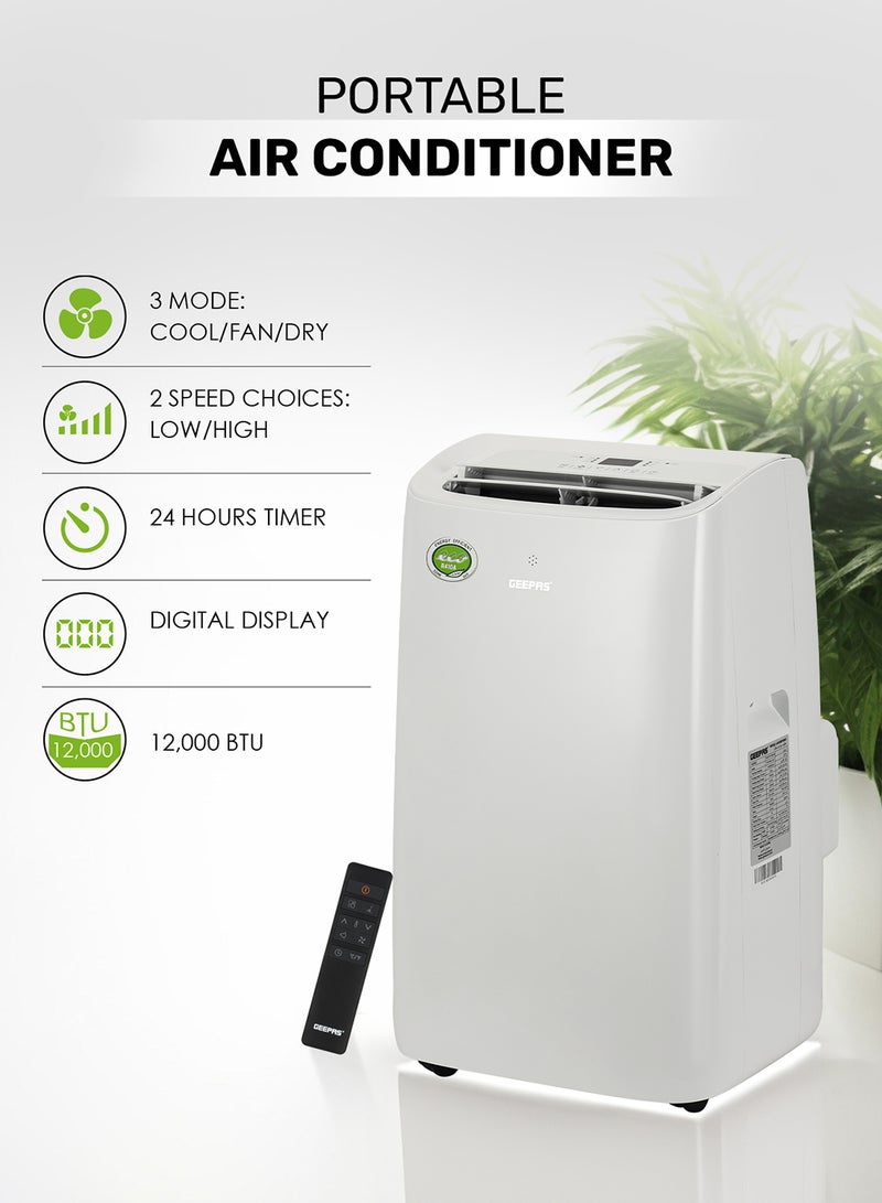 جيباس مكيف الهواء المحمول 2150 W GACP1216CU أبيض  - Image 1