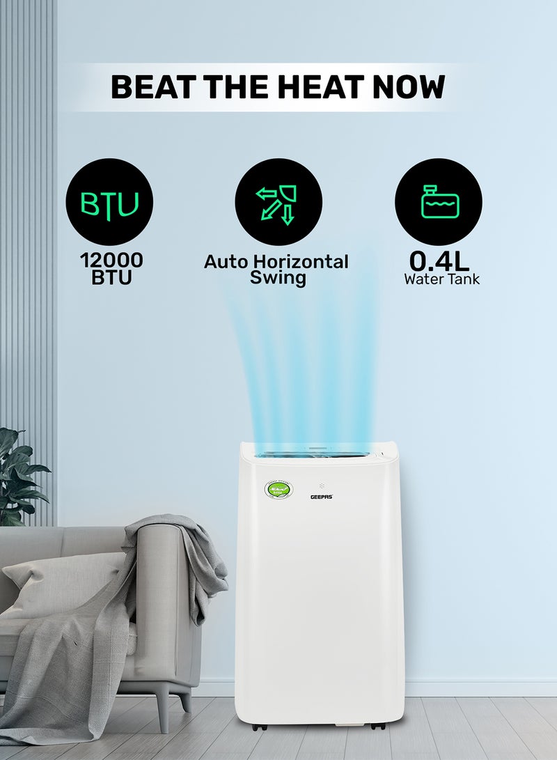جيباس مكيف الهواء المحمول 2150 W GACP1216CU أبيض  - Image 2