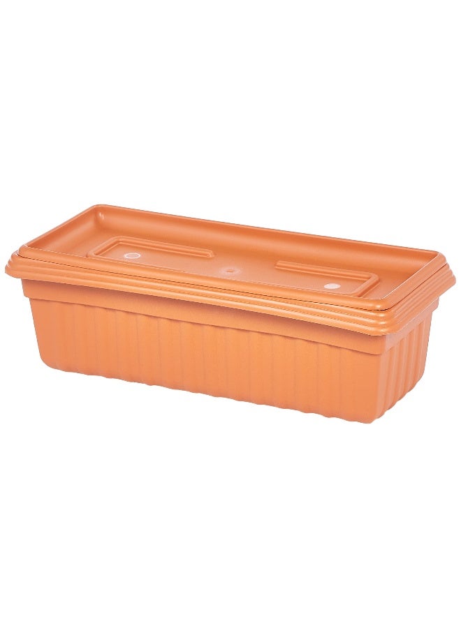 كوزموبلاست اصيص نباتات مستطيل صغير توفي 16x49x21سم - Image 2