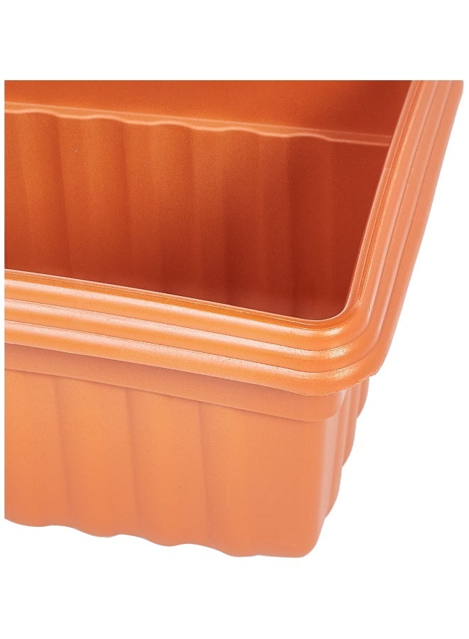 كوزموبلاست اصيص نباتات مستطيل صغير توفي 16x49x21سم - Image 4