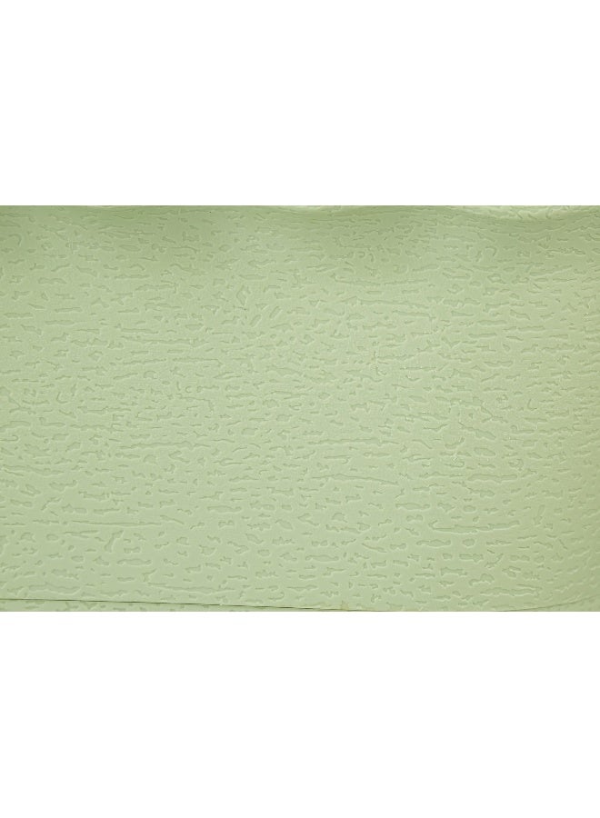 Cosmoplast - 15" Plastic Oval Planter With Tray- (Green) Green 15inch - Image 1