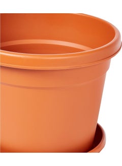 Cosmoplast Plastic Round Flowerpot Terracota  - Image 5