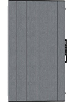 Cosmoplast 1200L Cedargrain Outdoor Garden Storage Shed With Flat Lid (Dark Grey) Dark Grey 1200.0Liters  - Image 2